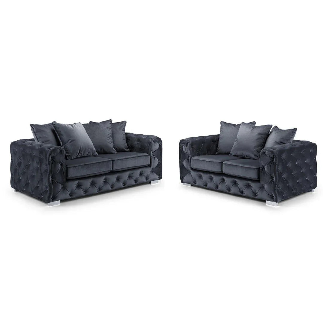 Ashton Range Chesterfield Sofa Set 3+2 Seater