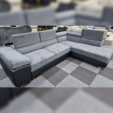 Luton Sofabed Corner Sofa Bed With Storage Box Grey-Black

Left Hand Facing Corner, Right Hand Facing Corner