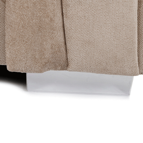 VERONA FULL BACK ARMCHAIR IN MINK COLOUR